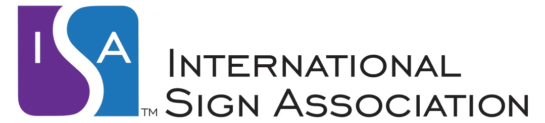 International Sign Association logo